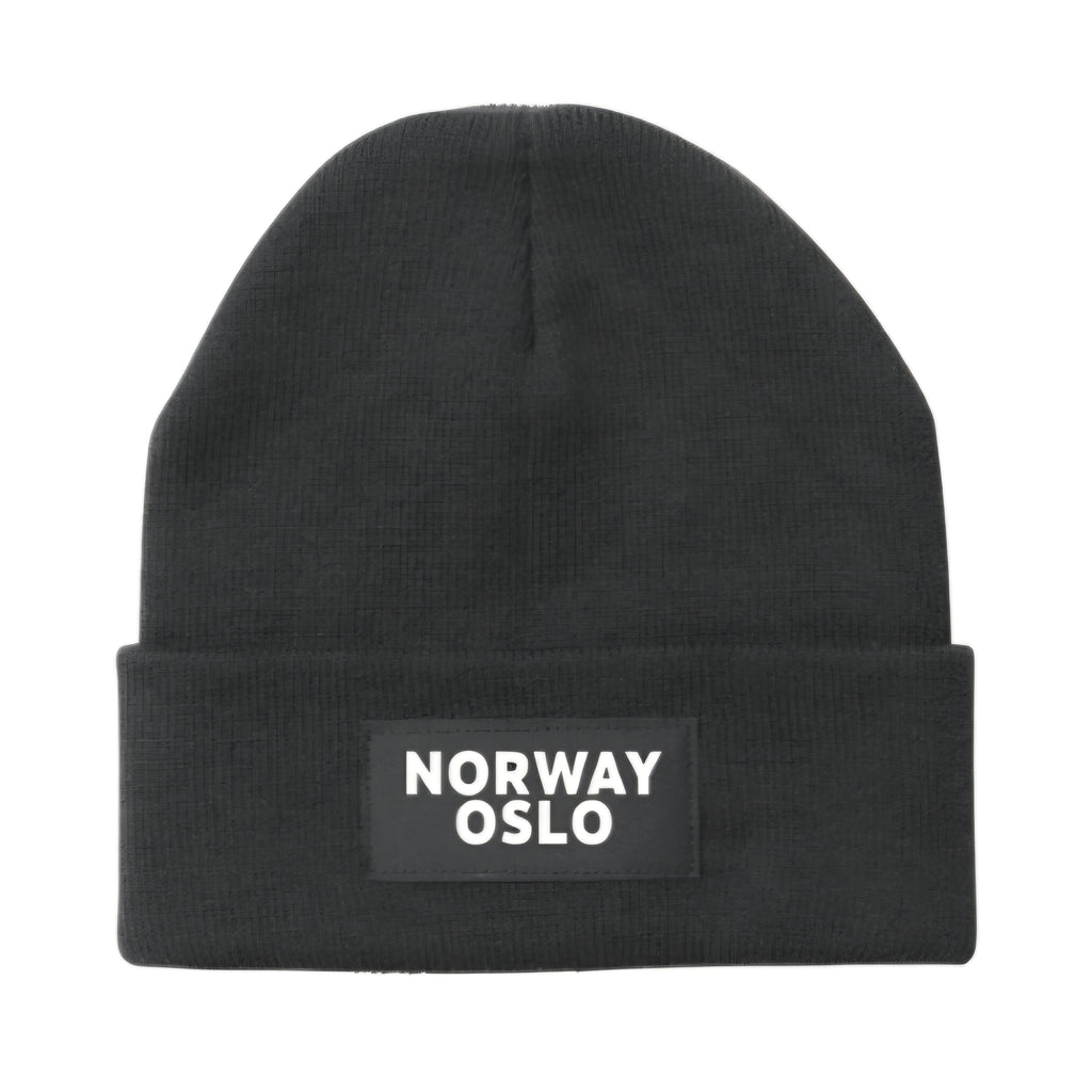 Beanie lue - Norway Oslo (sort)