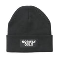 Beanie lue - Norway Oslo (sort)