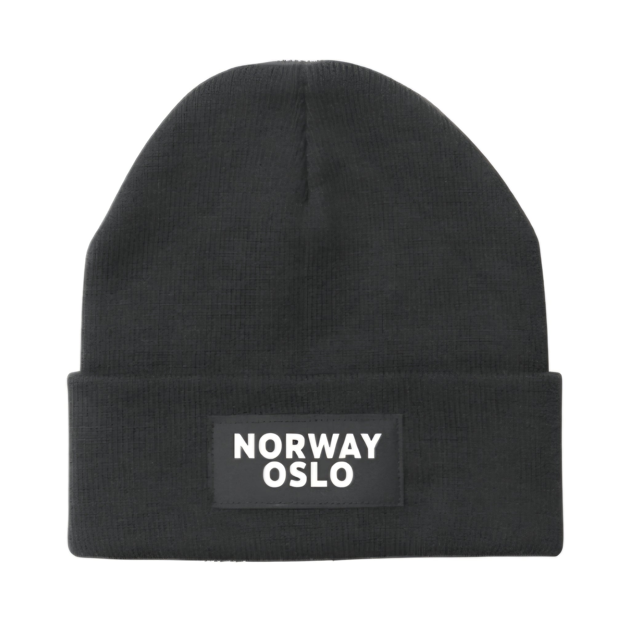Beanie lue - Norway Oslo (sort)