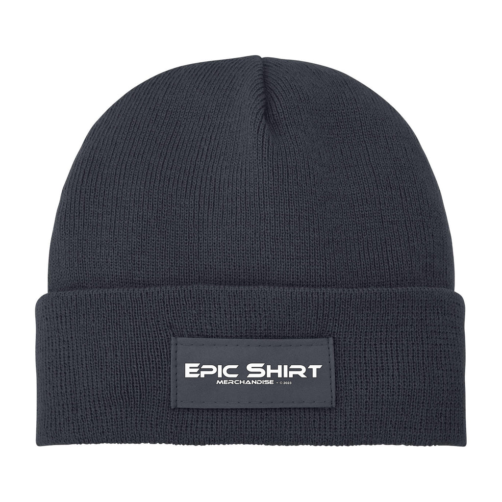 Beanie vinterlue - Epic Shirt (mørk grå)