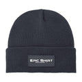 Beanie vinterlue - Epic Shirt (mørk grå)