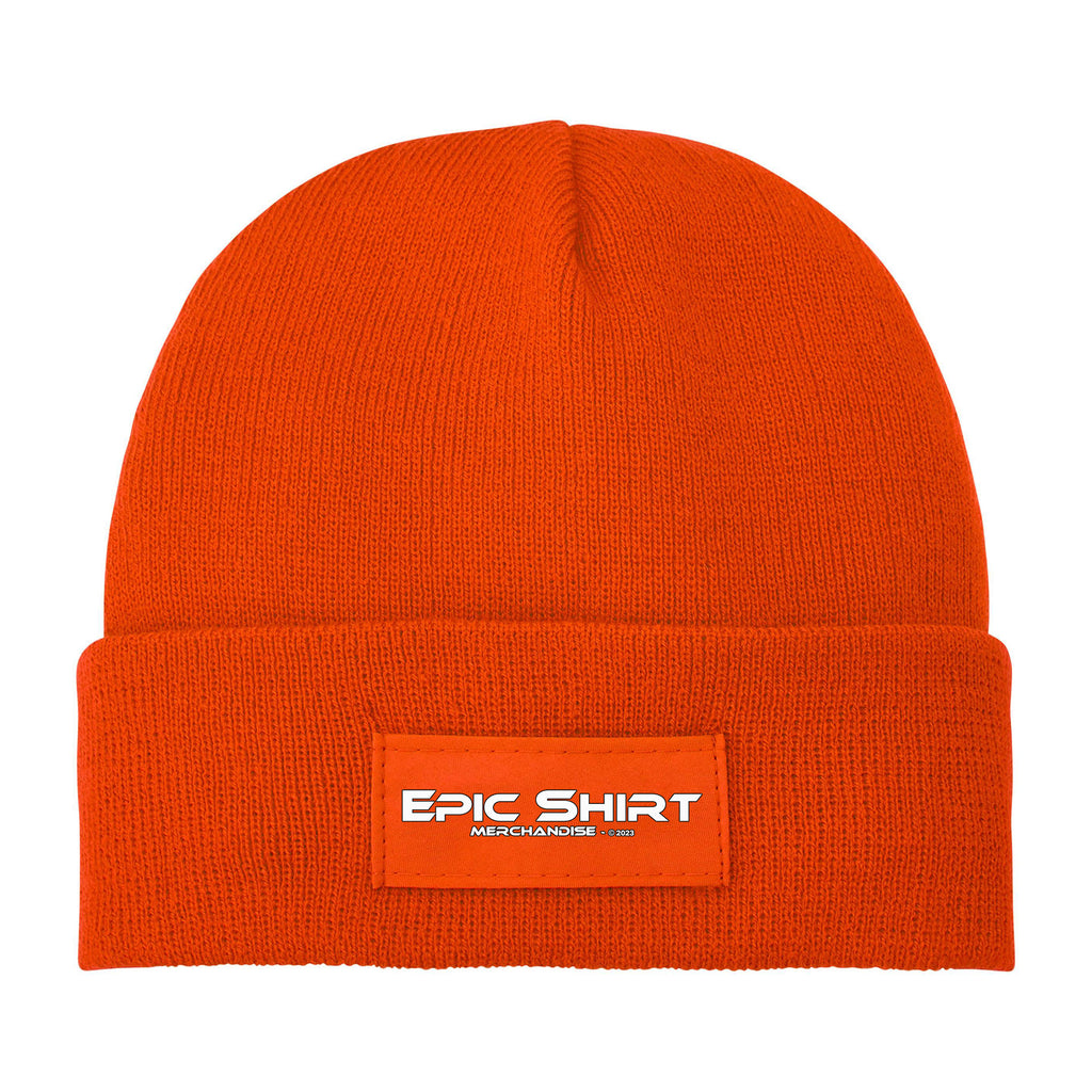 Beanie vinterlue - Epic Shirt (oransje)