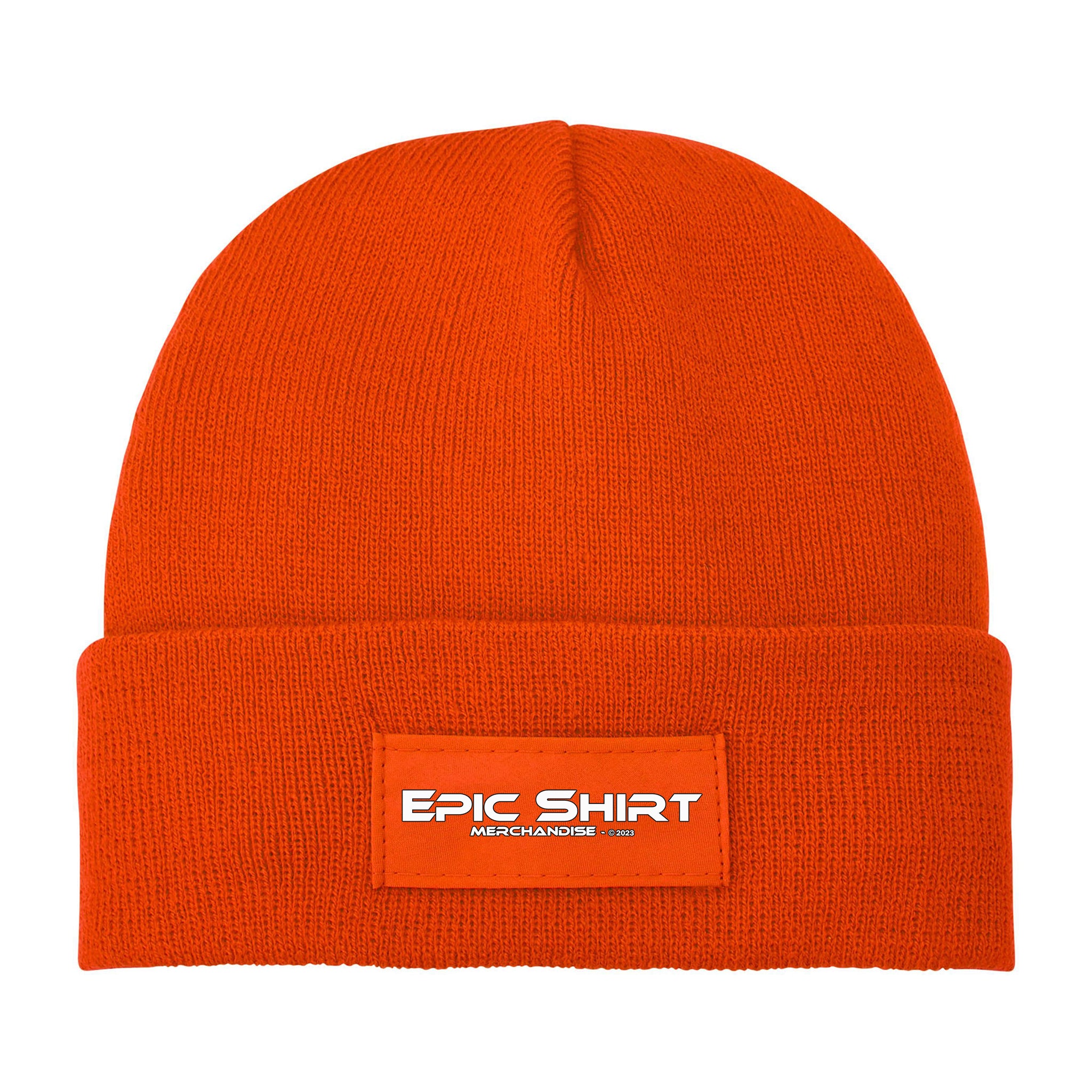 Beanie vinterlue - Epic Shirt (oransje)
