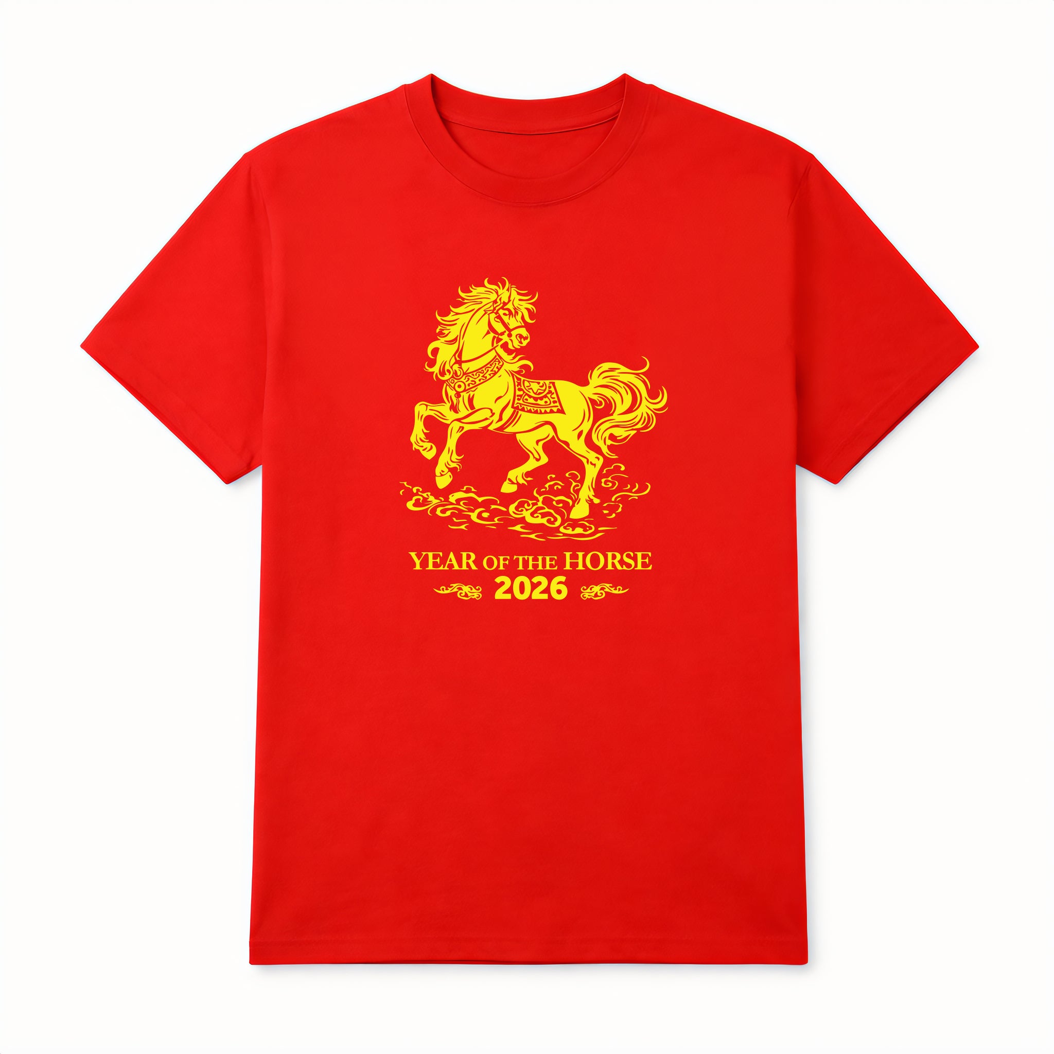 T-skjorte - Year Of The Horse 2026 (rød)