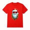 T-skjorte med Julemotiv - Santa Sunglasses