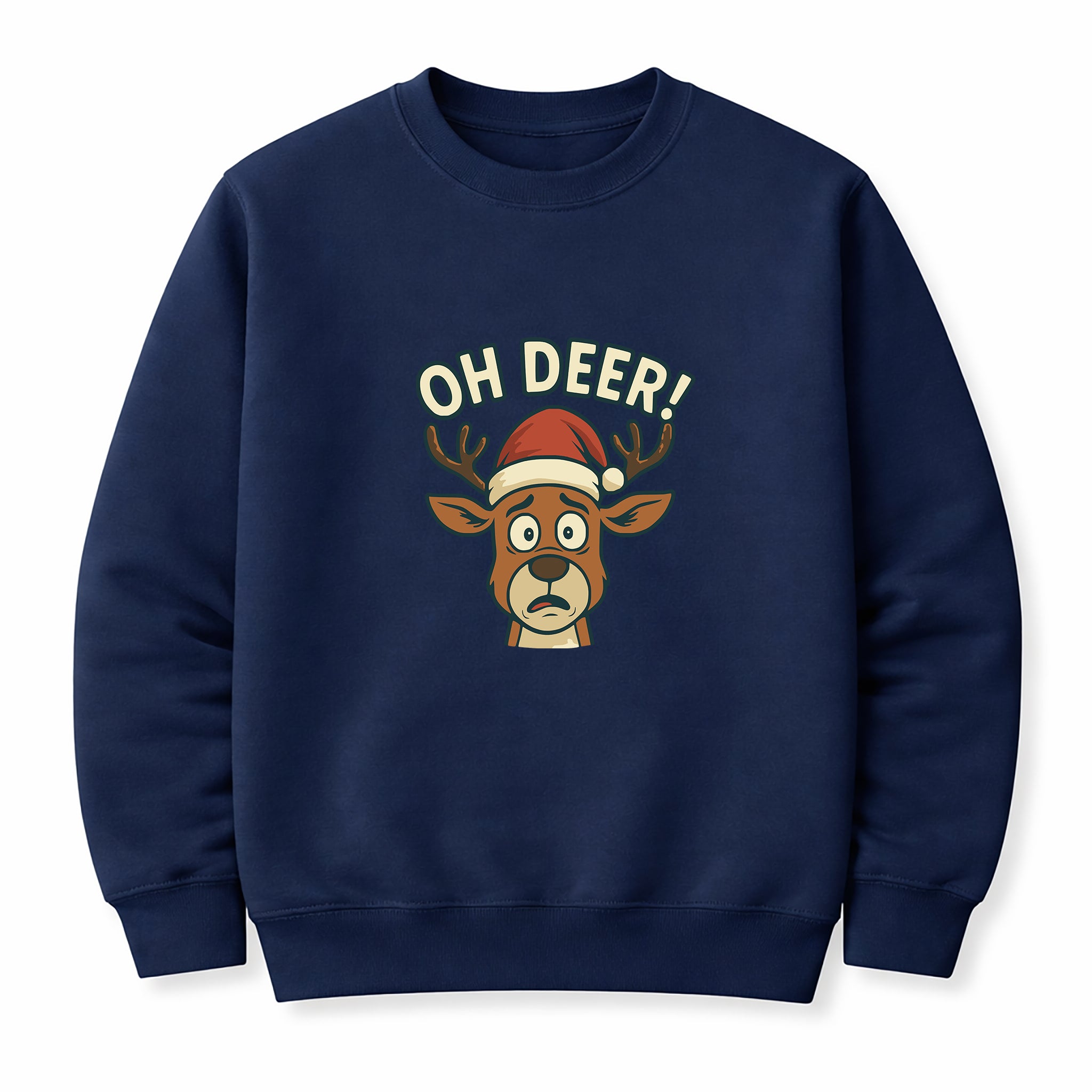 Genser med Julemotiv - Oh Deer!