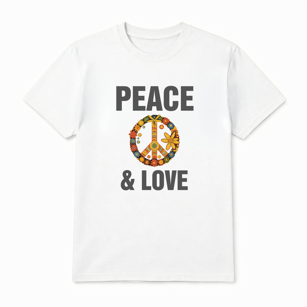 T-skjorte - Peace & Love