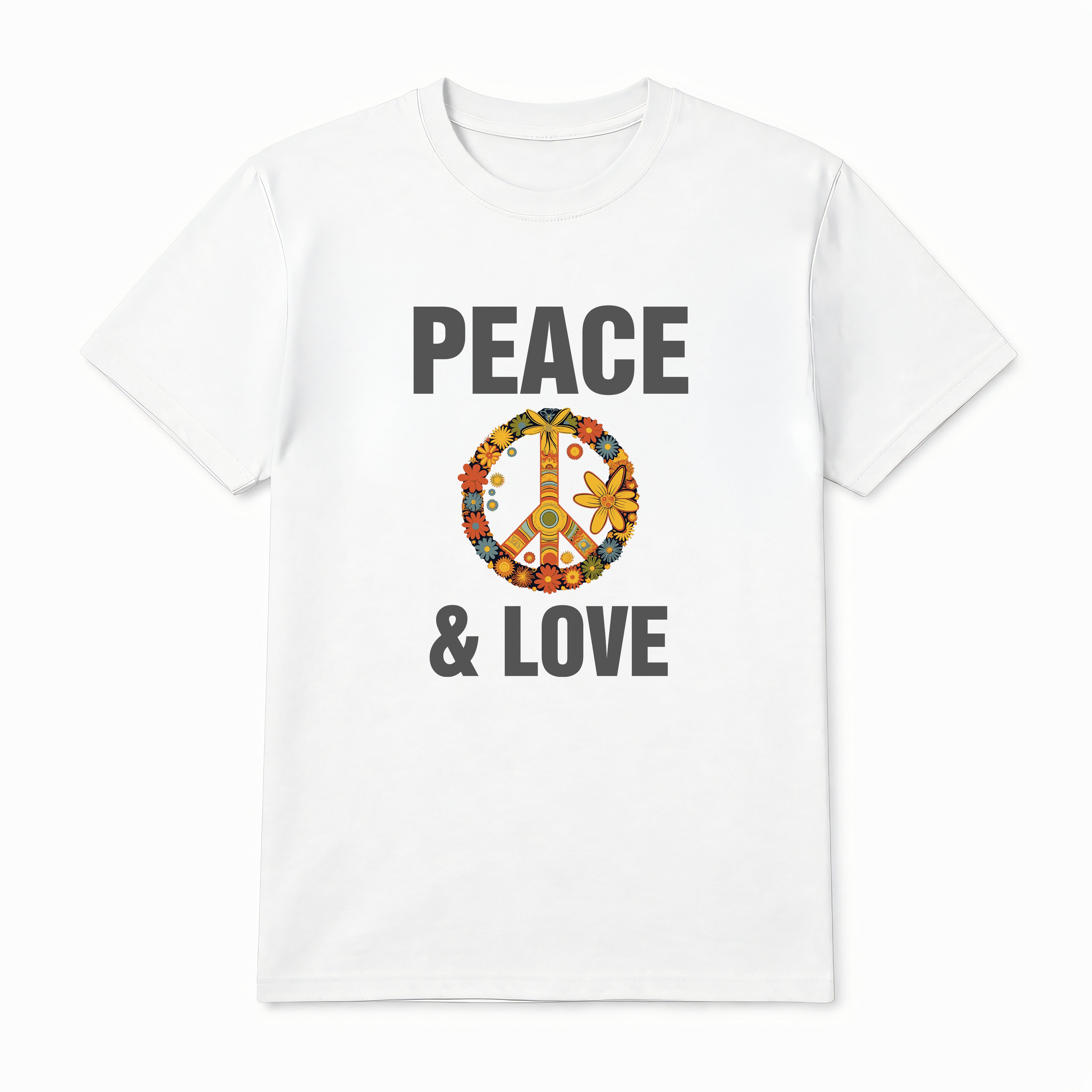 T-skjorte - Peace & Love