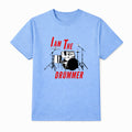 T-skjorte Musikk - I AM THE DRUMMER