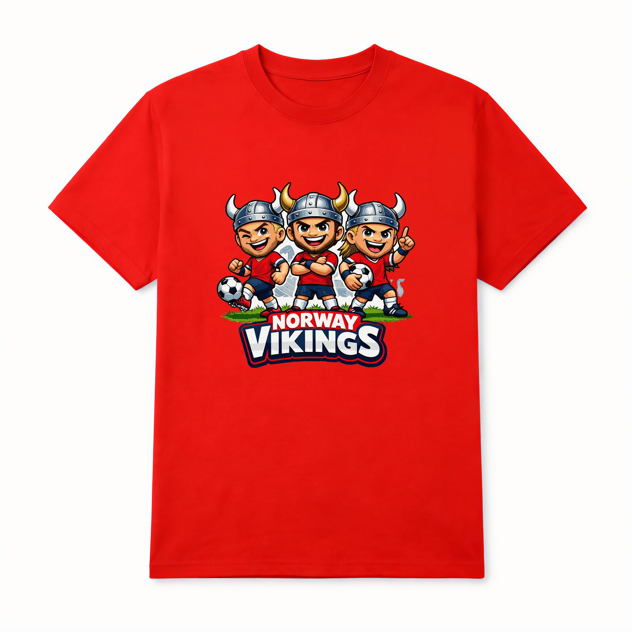 T-skjorte Fotball - Norway Vikings