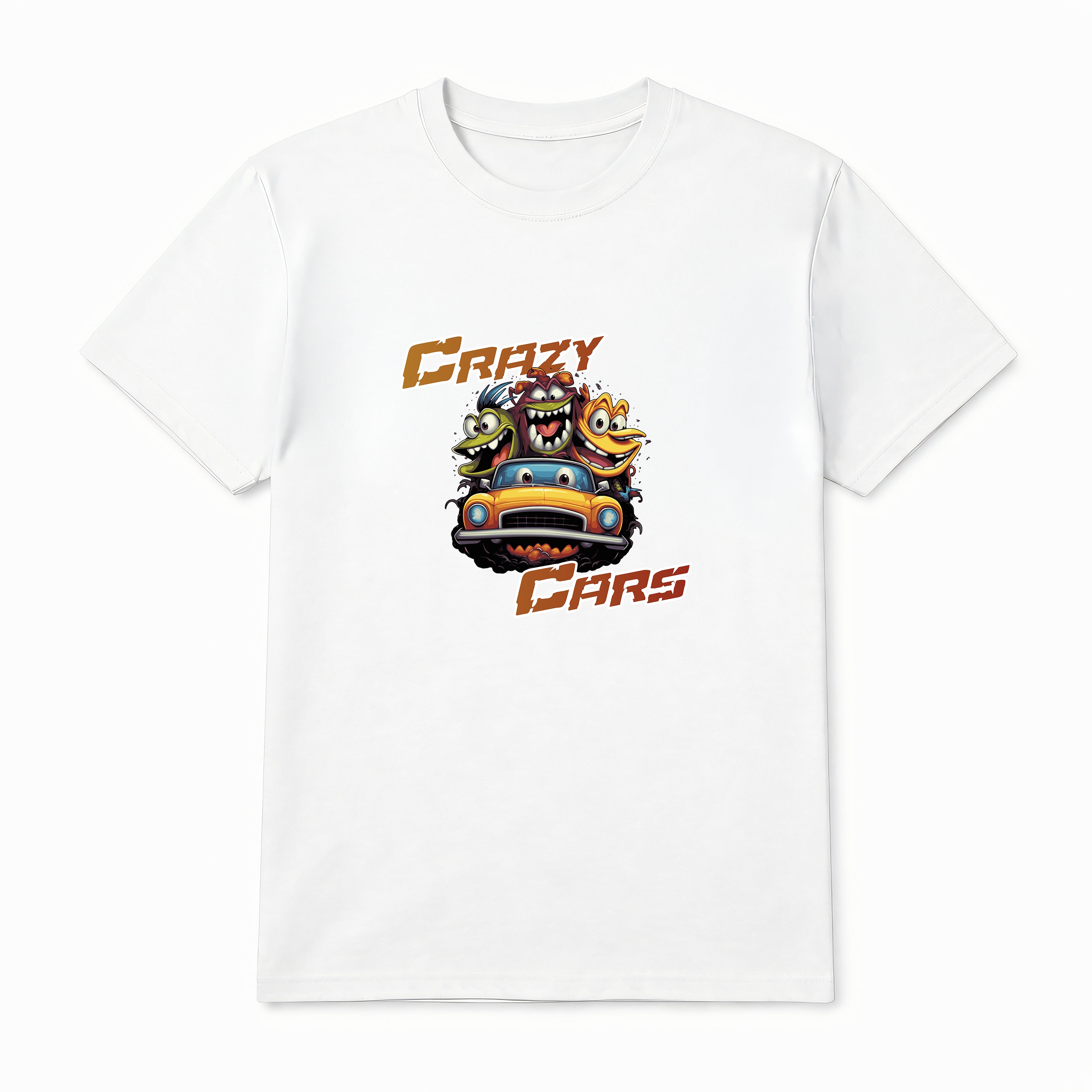 T-skjorte UNGDOM - Crazy Cars Driving