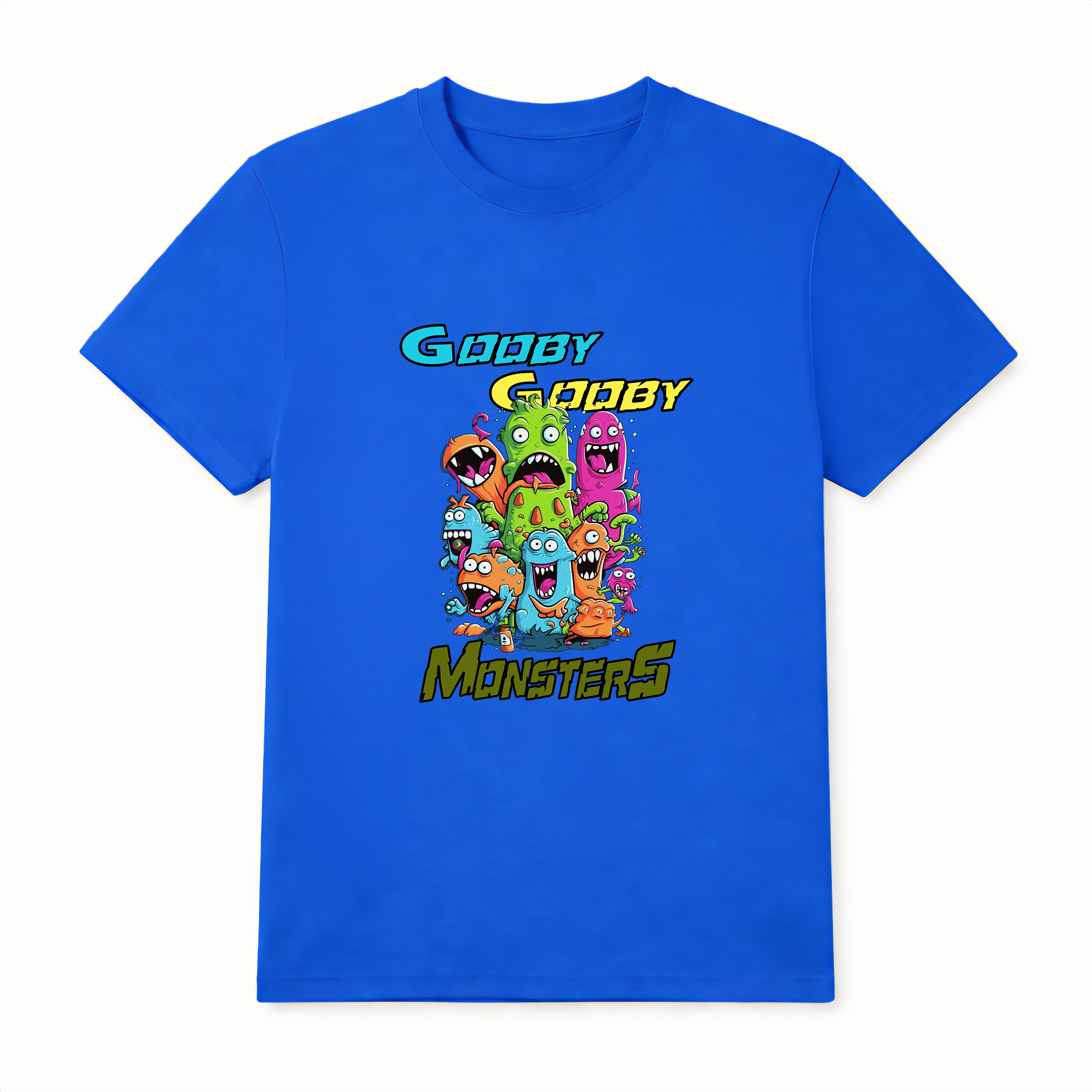 T-skjorte BARN - Gooby Gooby Monsters Gjengen