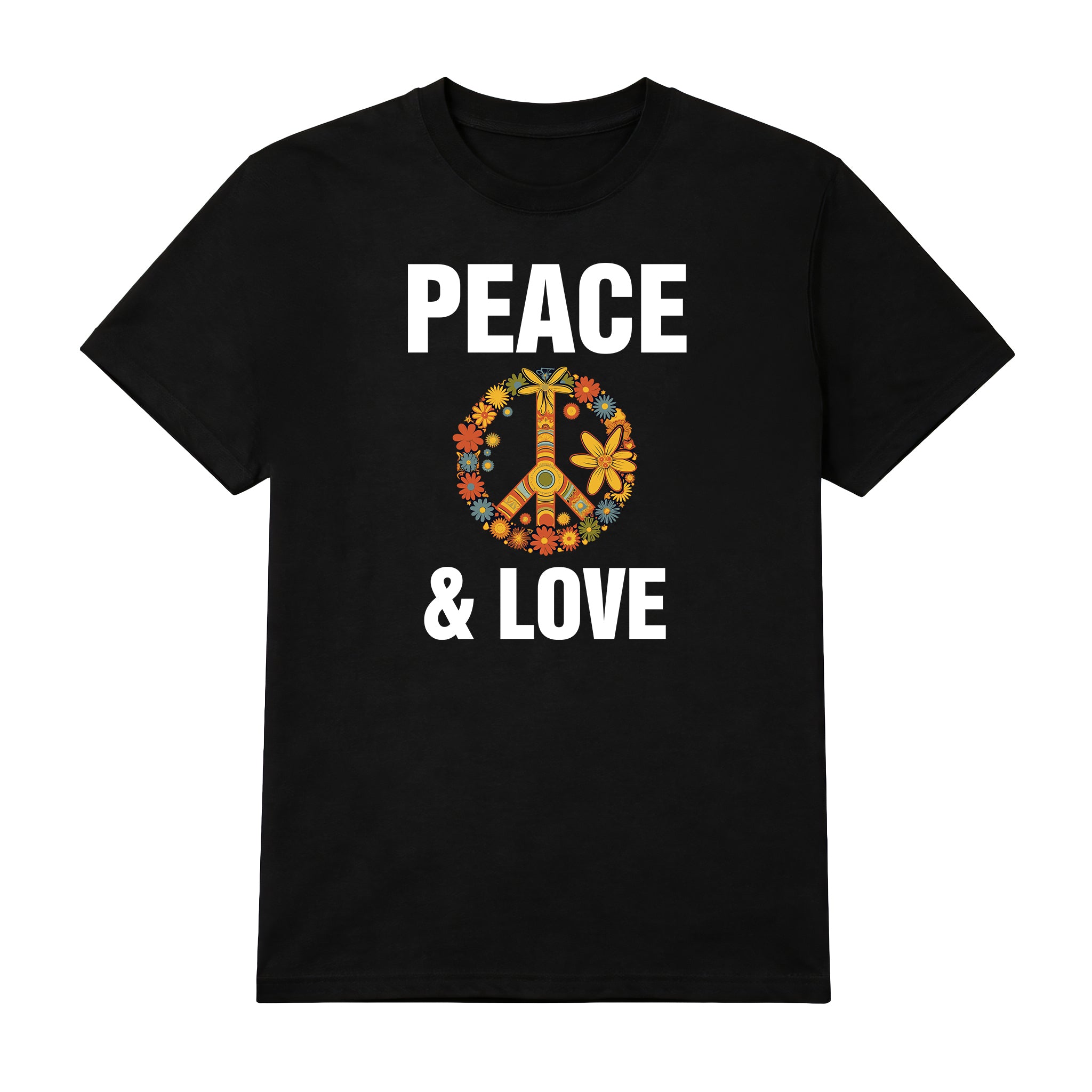 T-skjorte - Peace & Love