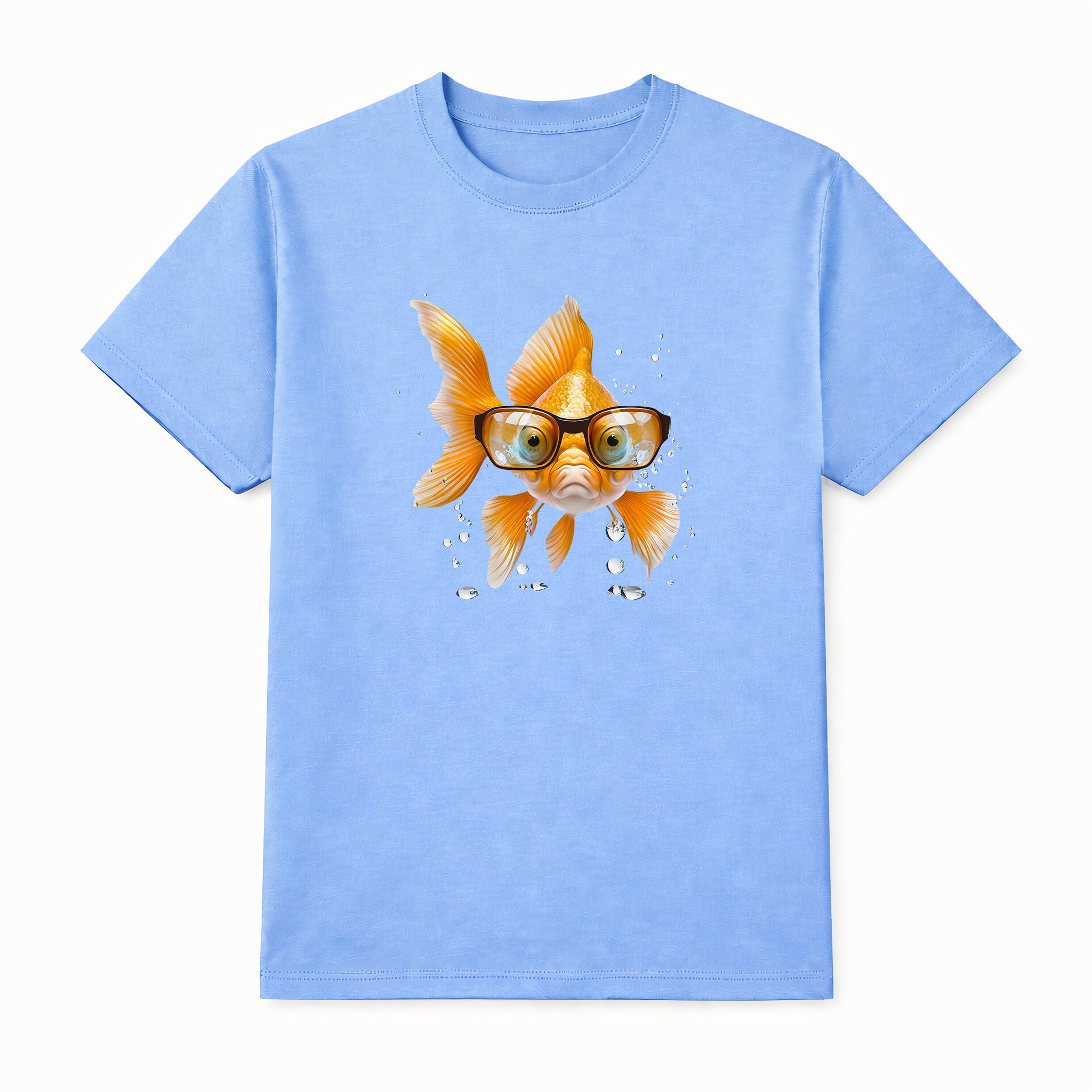 T-skjorte - Gullfisk med briller
