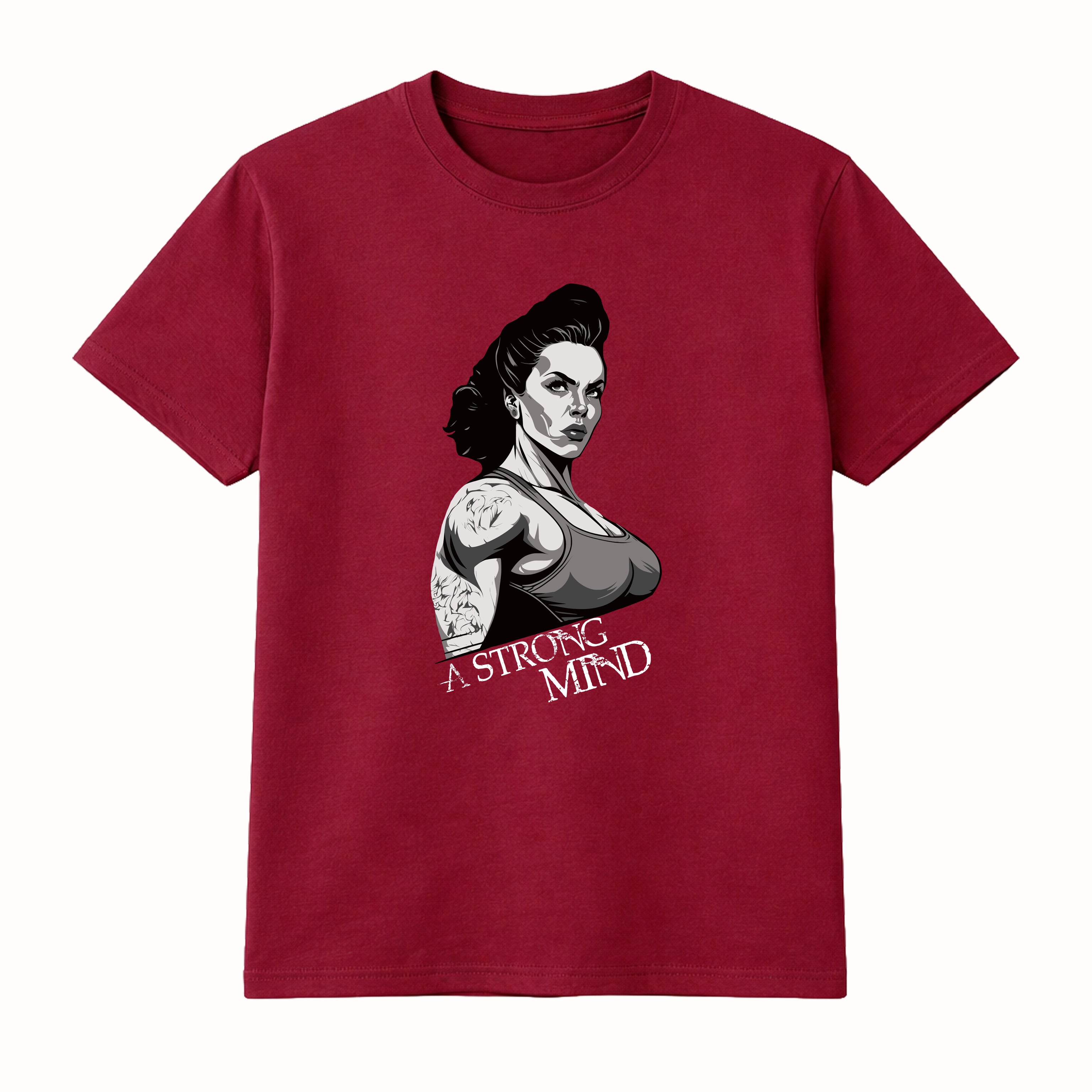 T-skjorte - A Strong Mind Woman