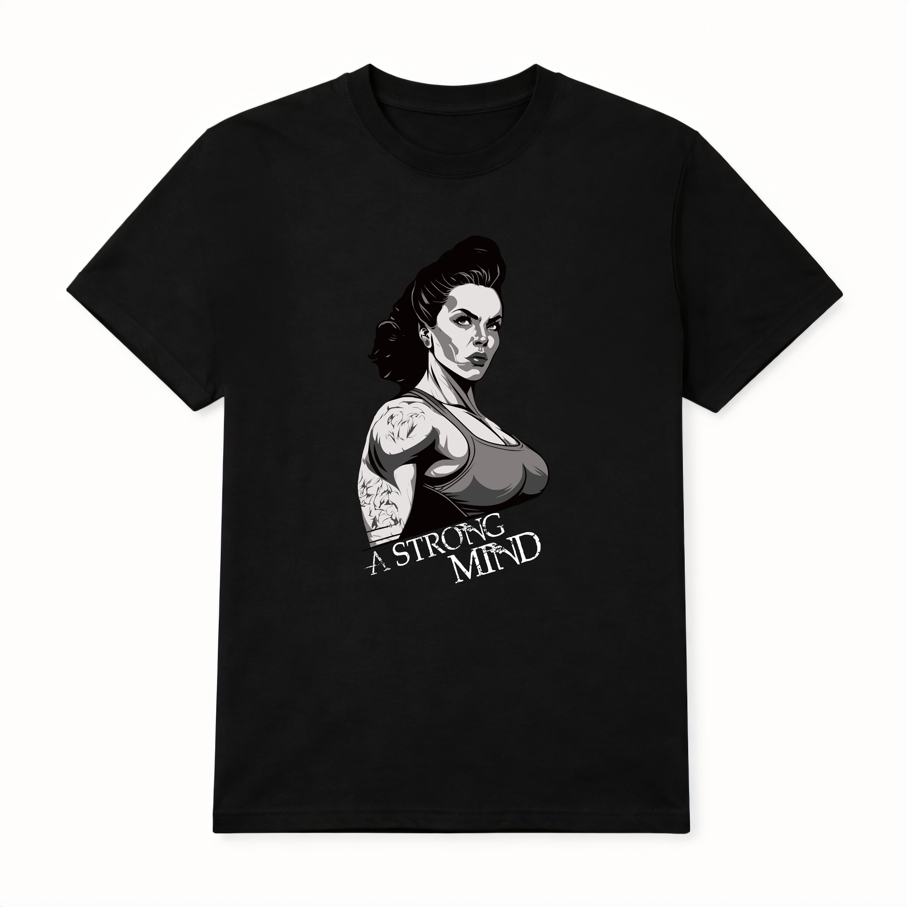T-skjorte - A Strong Mind Woman